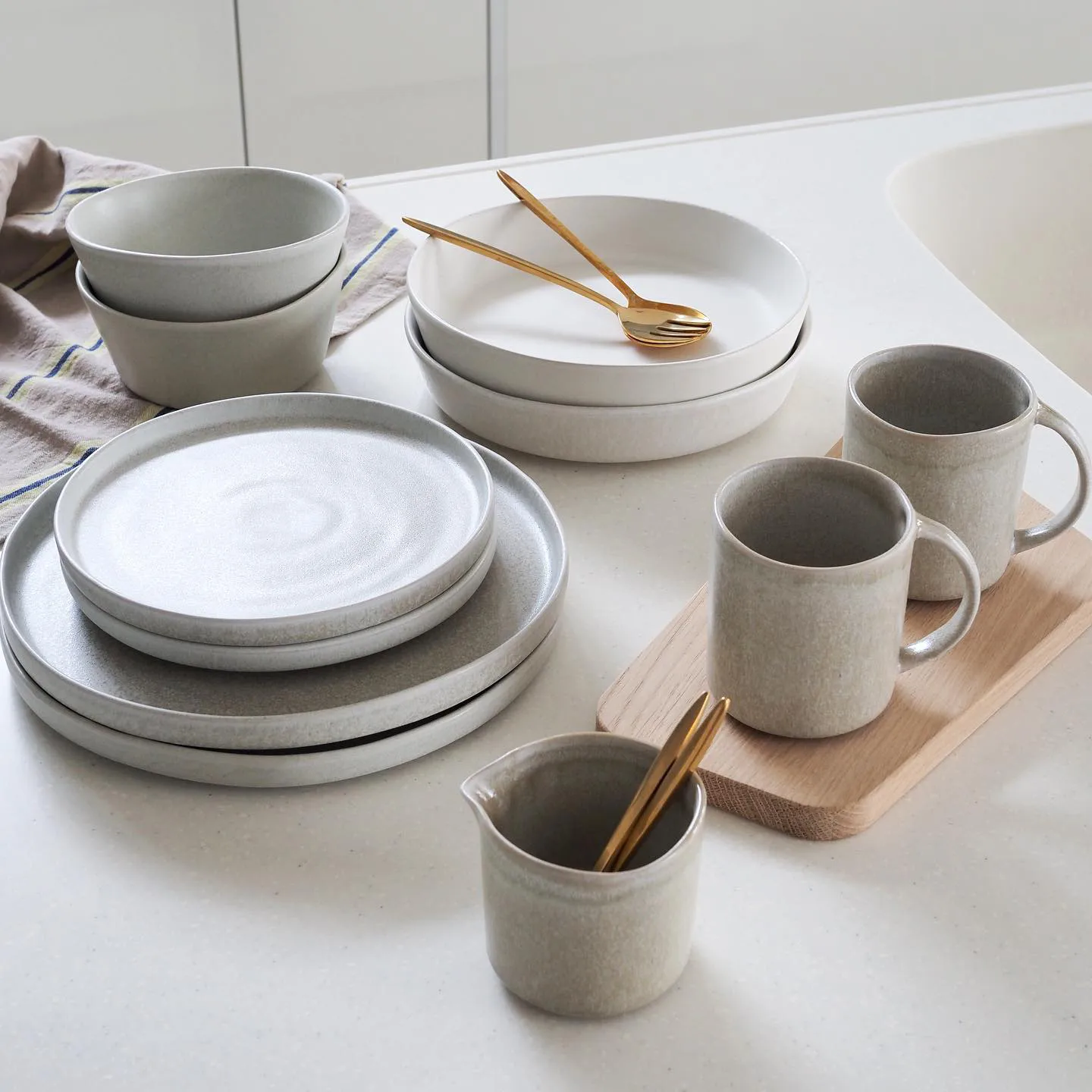 Sandsbro 碗, 浅灰色_Ø15cm Scandi Living