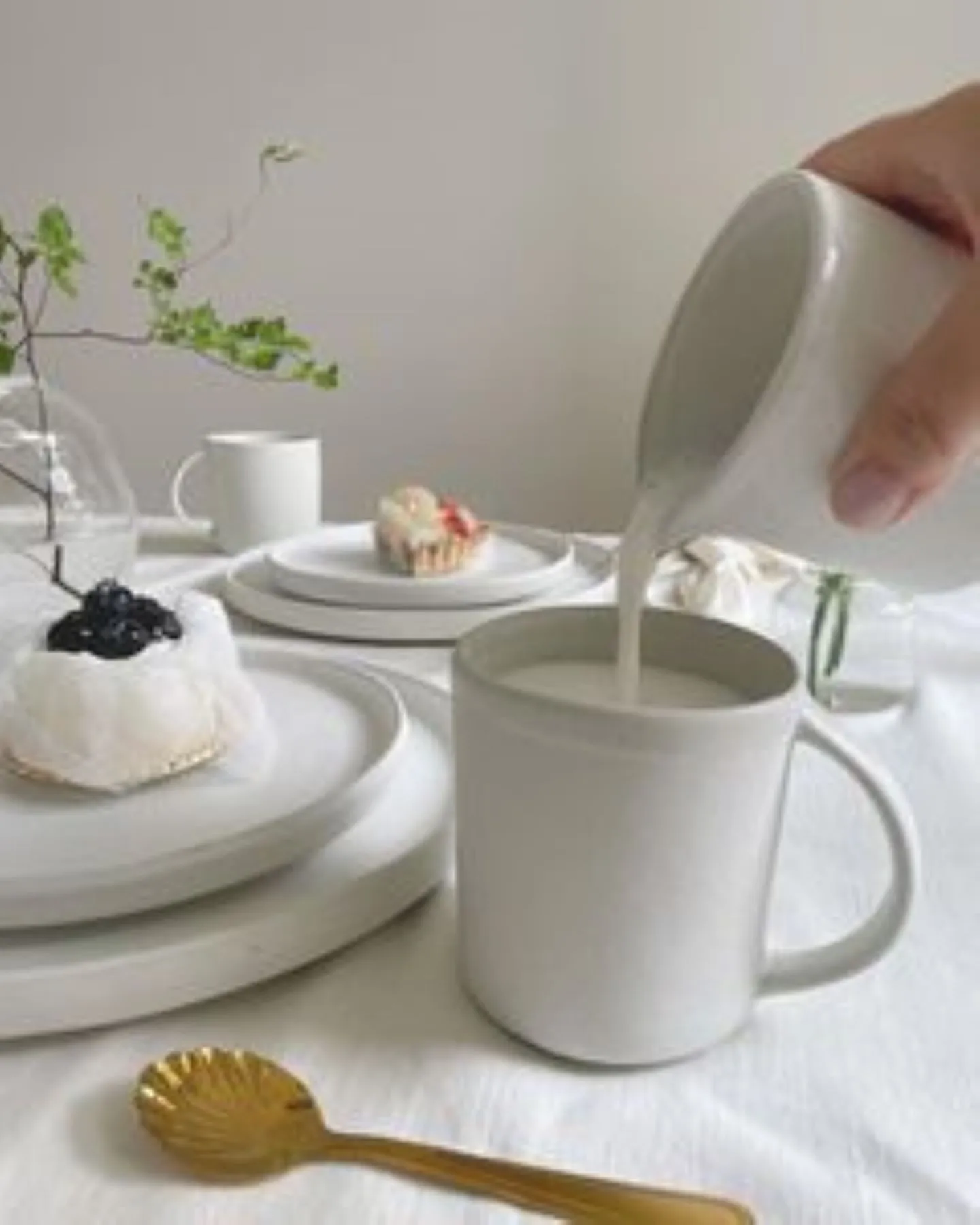 Sandsbro 奶罐, 白色, 30 cl Scandi Living