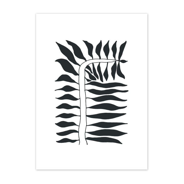 Seeding 海报 black - 30x40 cm - Scandi Living