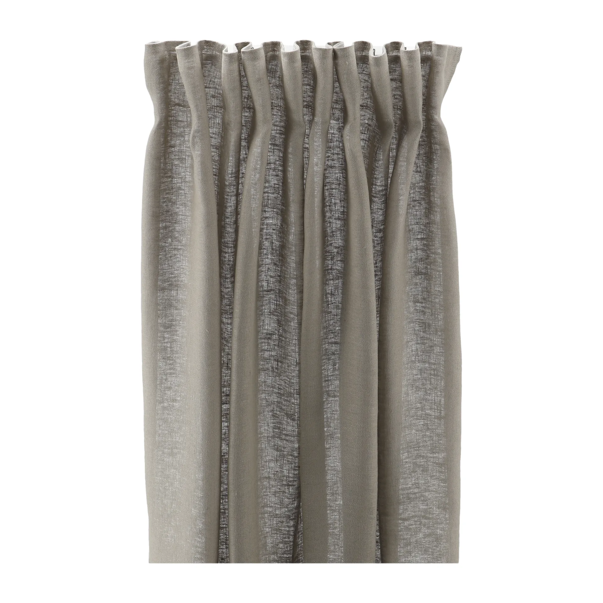 Serenity curtain with multiband 129x250 cm, 沙色 Scandi Living