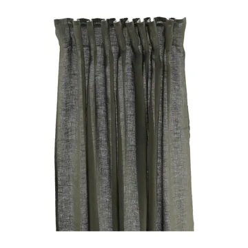 Serenity curtain with multiband 129x250 cm - 森林绿 - Scandi Living