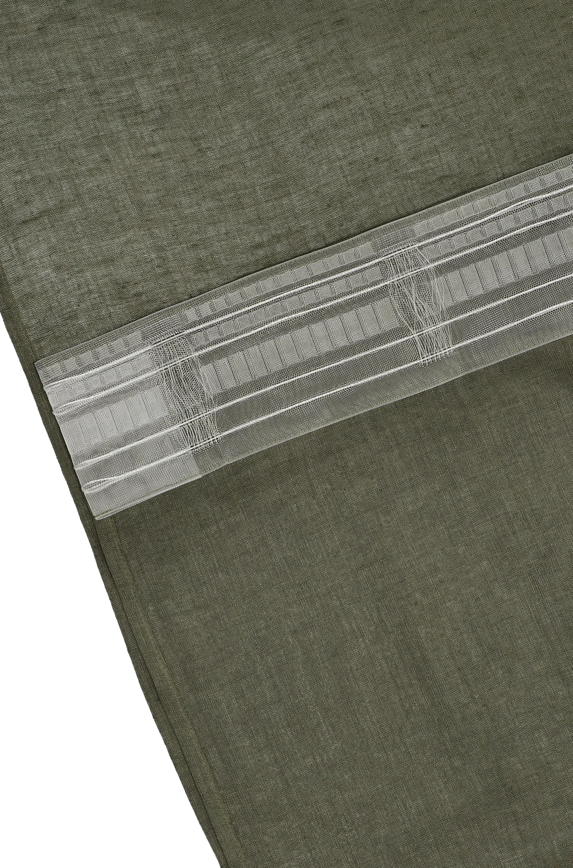 Serenity curtain with multiband 129x250 cm, 森林绿 Scandi Living