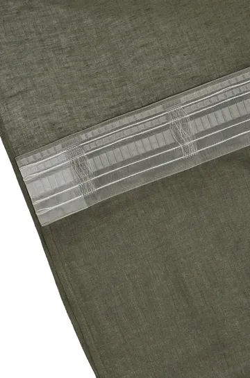Serenity curtain with multiband 129x250 cm - 森林绿 - Scandi Living