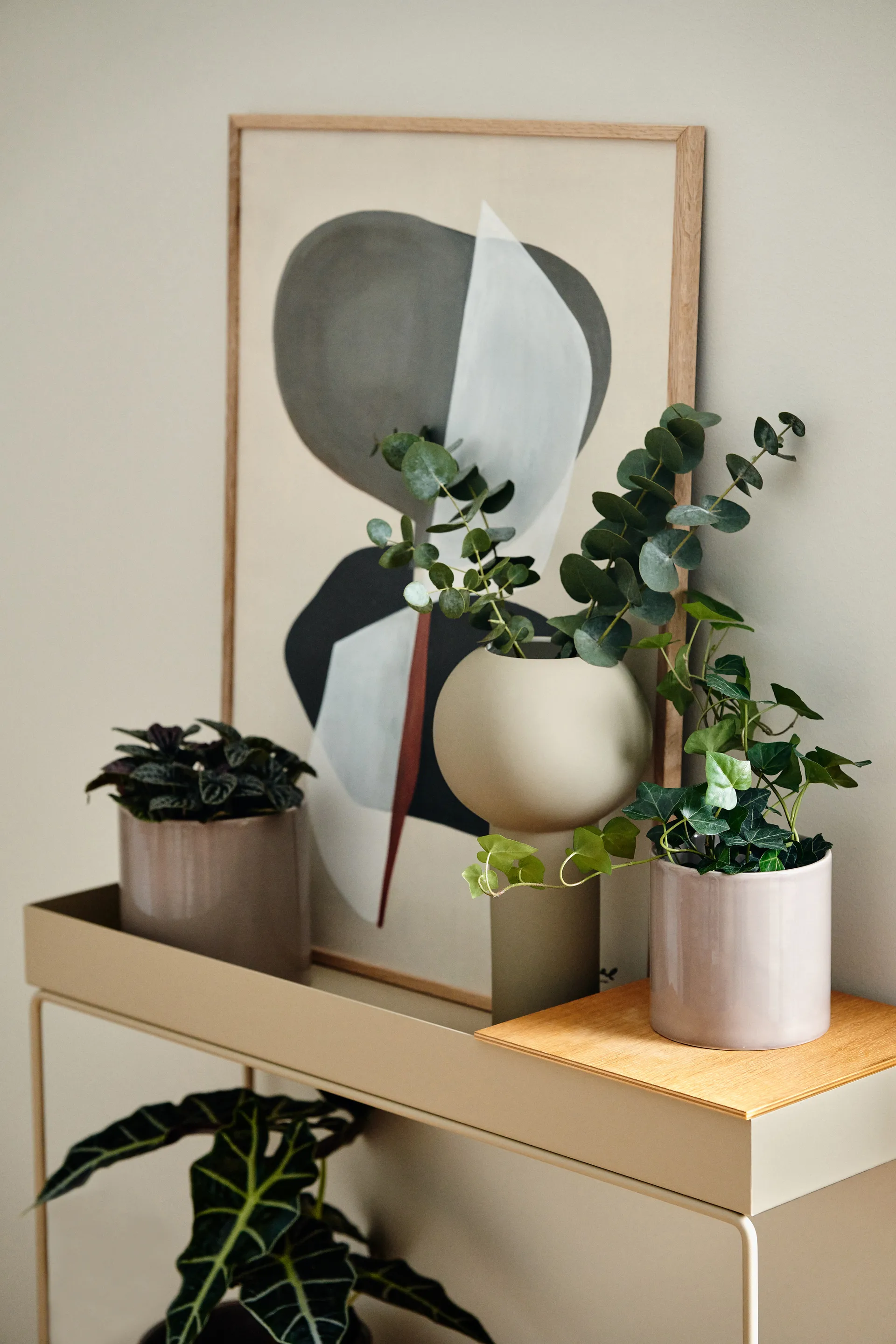 Sleek 花盆 Ø15 cm, 米色 Scandi Living