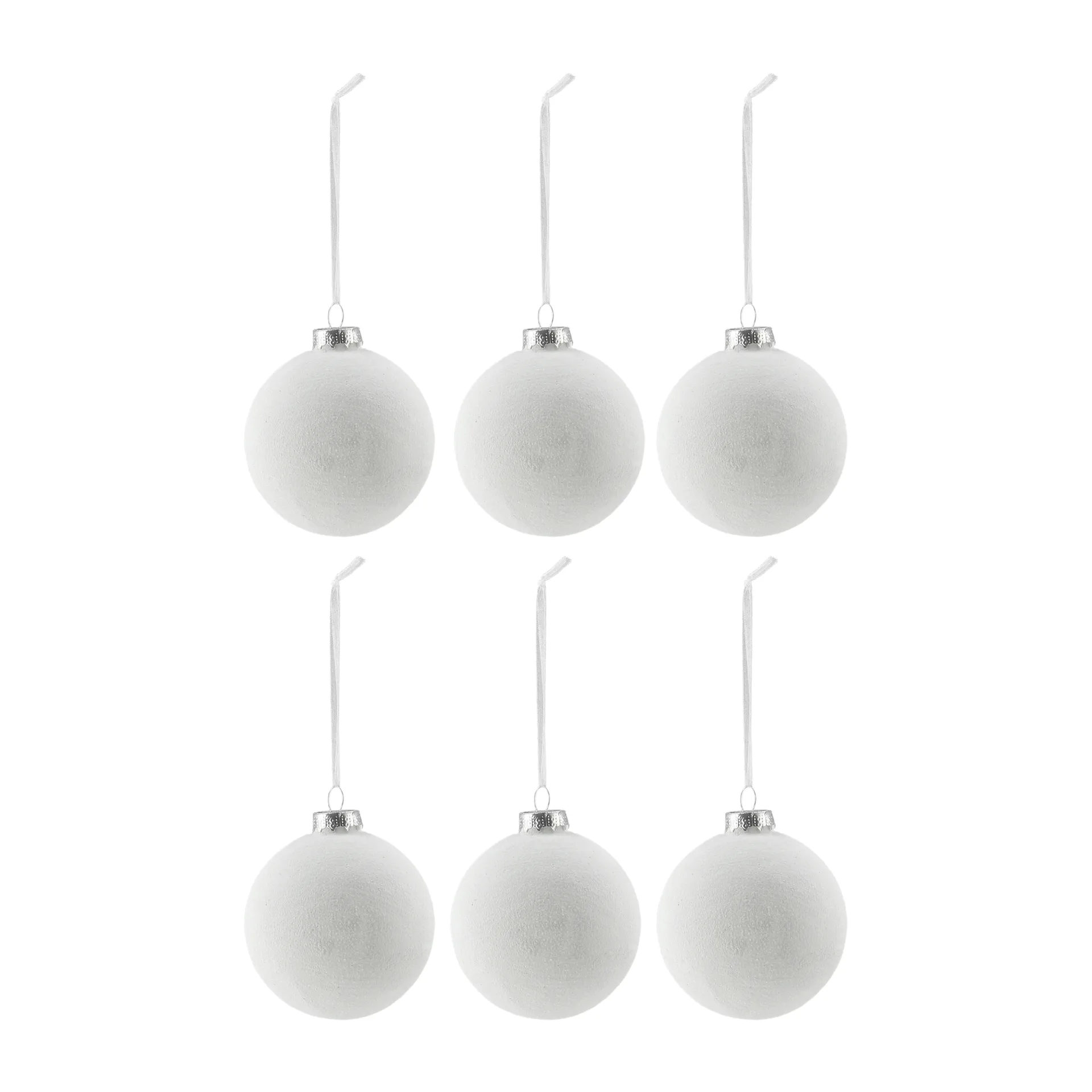 Snowing baubles 六件套装, 白色 Scandi Living
