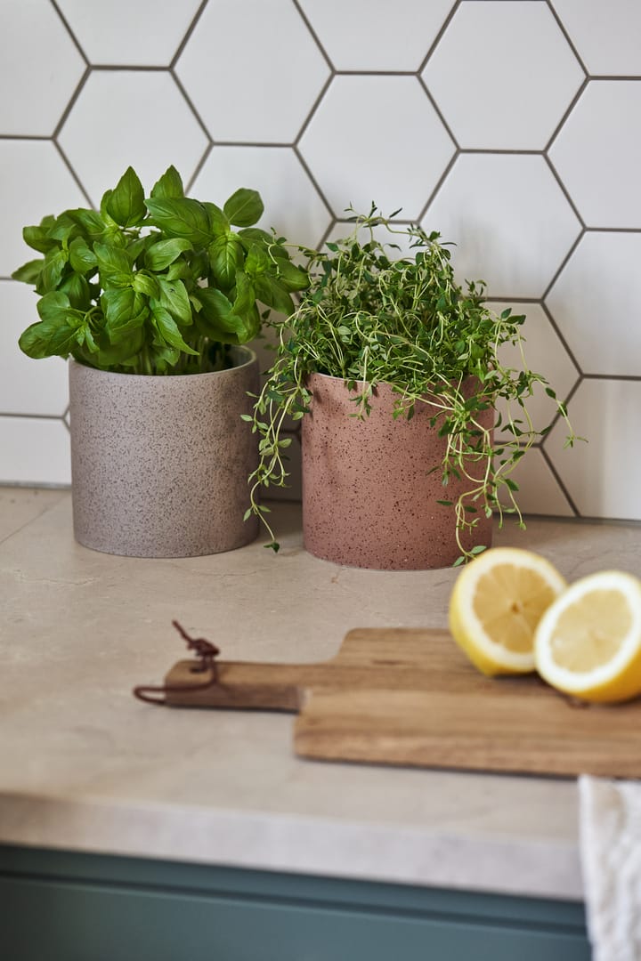 Speckled 花盆 Ø12 cm, Rust Scandi Living