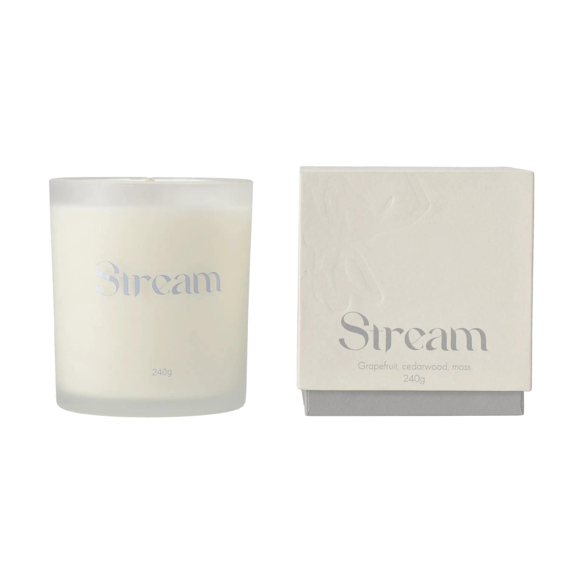Stream 手工菜籽油香薰蜡烛, 240g Scandi Living
