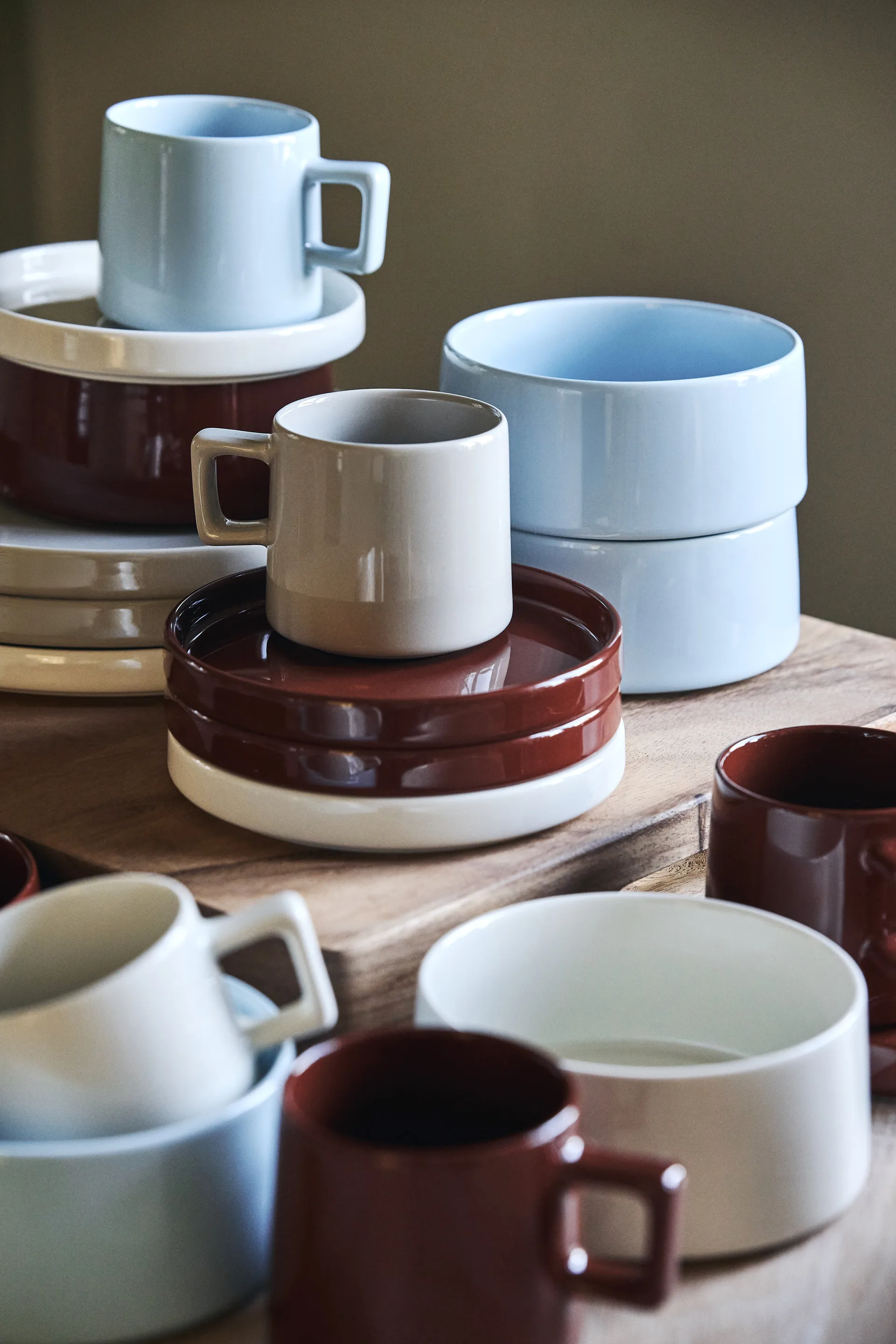 Taper 系列纯色餐具 碗 13.3cm, 浅蓝 Scandi Living