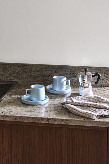 Taper 系列纯色餐具 盘子 14cm - 浅蓝 - Scandi Living