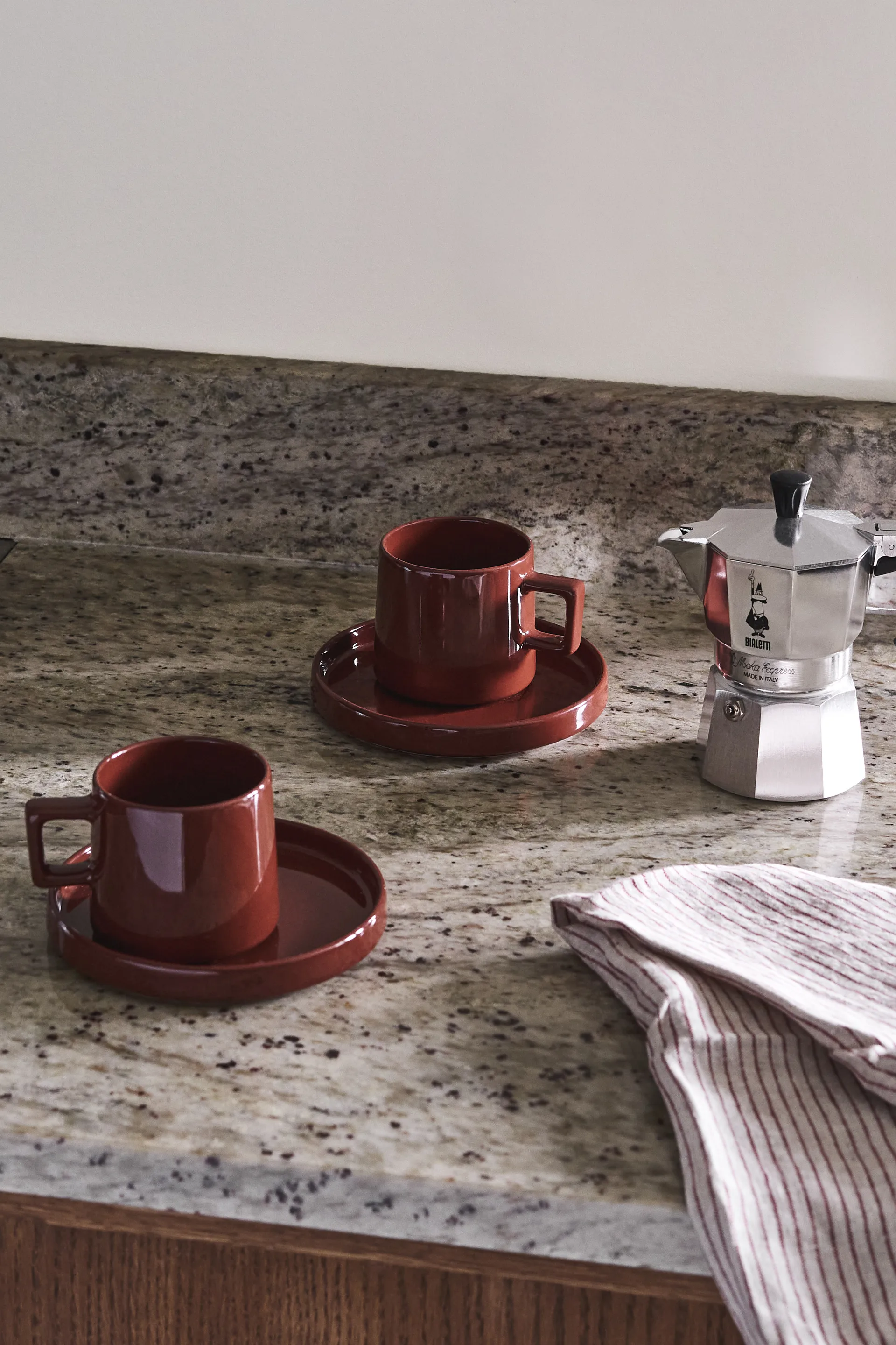 Taper 系列纯色餐具 马克杯 300ml, 红色 Scandi Living