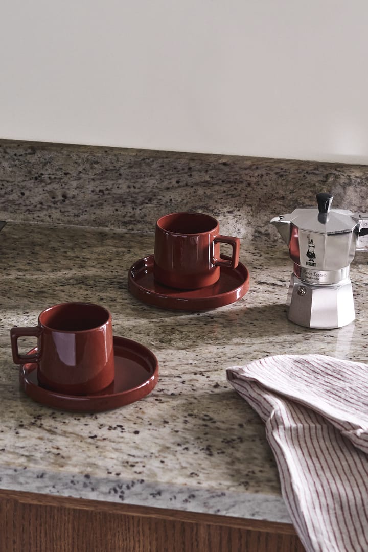 Taper 系列纯色餐具 马克杯 300ml, 红色 Scandi Living