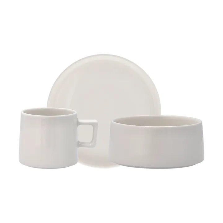 Taper frukostset 12 delar - Vit - Scandi Living