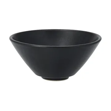 Terra 手工炻器艺术釉分餐碗 - 黑色炻瓷_Ø12cm - Scandi Living