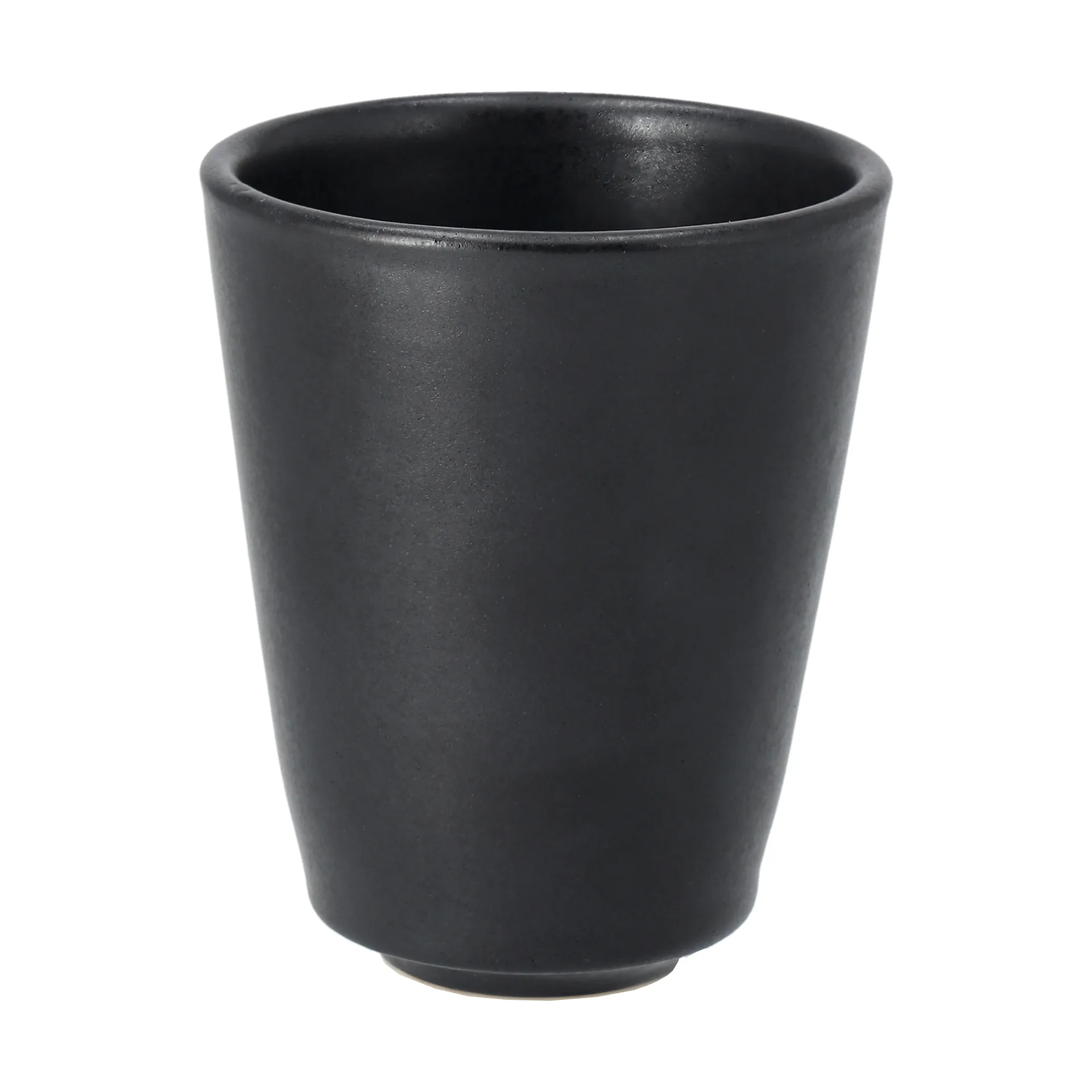 Terra 手工炻器艺术釉卡布奇诺杯, 黑色炻器_145ml Scandi Living