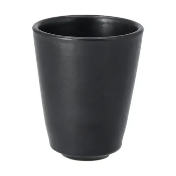 Terra 手工炻器艺术釉卡布奇诺杯 - 黑色炻器_145ml - Scandi Living
