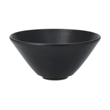 Terra 手工炻器艺术釉汤碗 - 黑色炻瓷_Ø16cm - Scandi Living