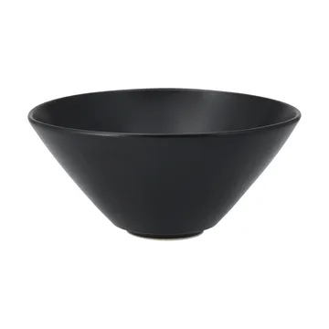 Terra 手工炻器艺术釉拉面碗 - 黑色炻瓷_Ø20cm - Scandi Living