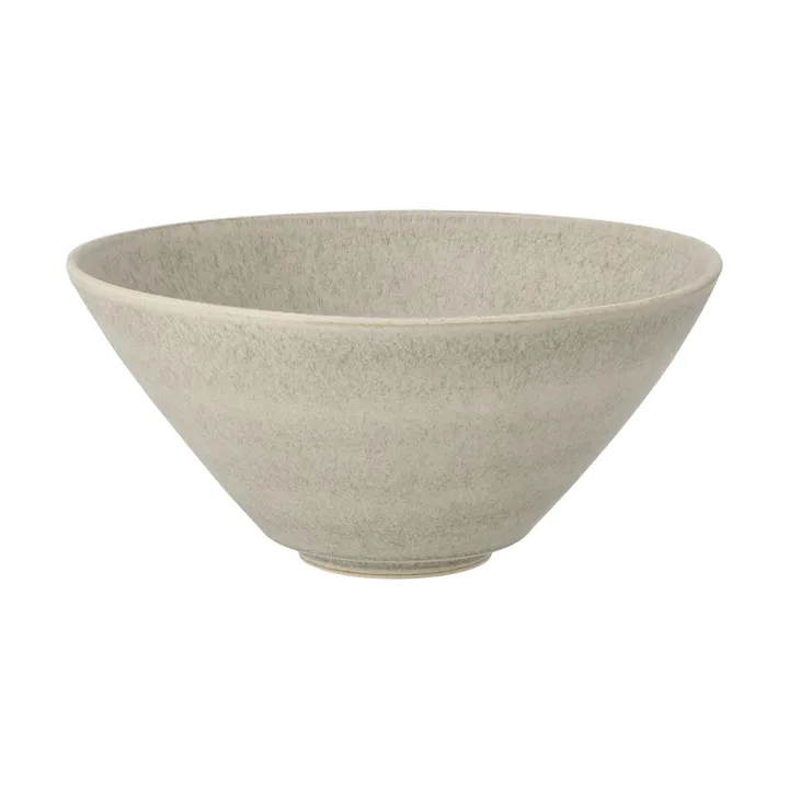 Terra 手工炻器艺术釉拉面碗 - 米色炻瓷_Ø20cm - Scandi Living