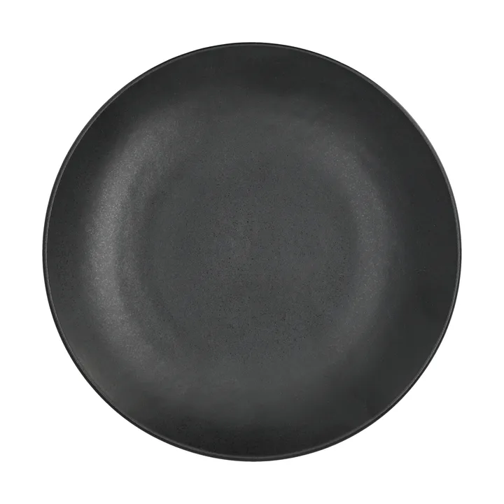 Terra 手工炻器艺术釉小餐盘 - 黑色炻瓷_Ø22cm - Scandi Living