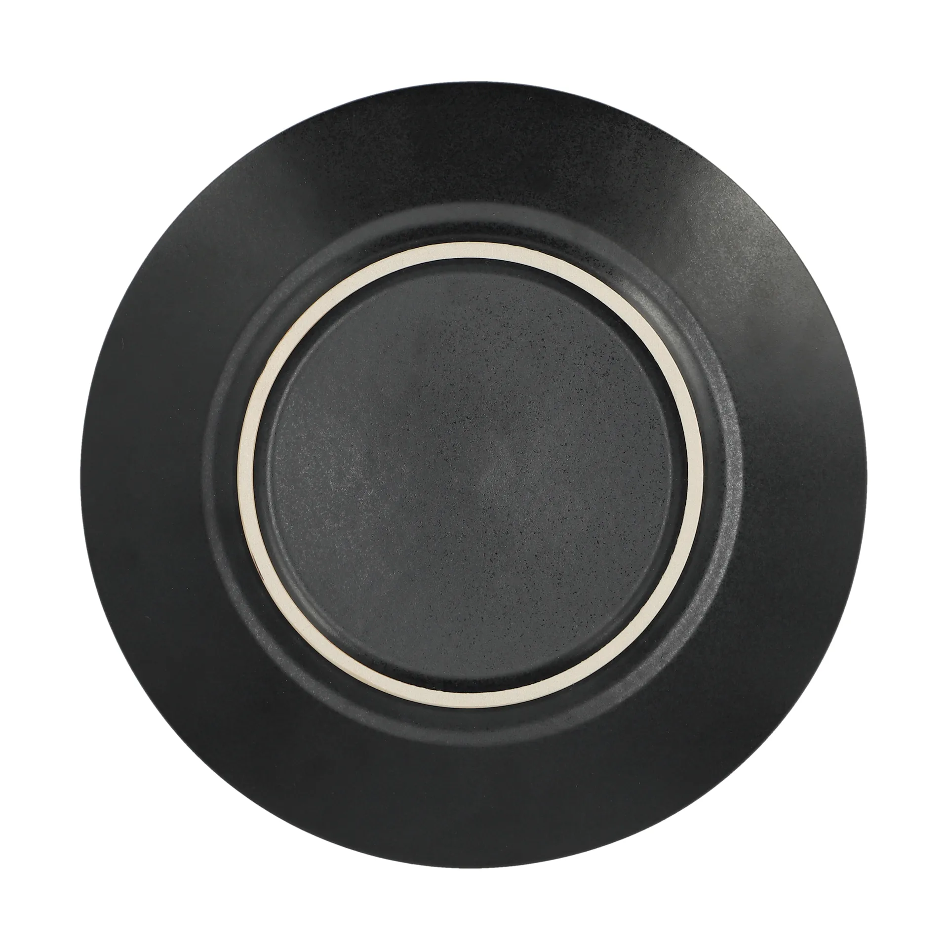 Terra 手工炻器艺术釉小餐盘, 黑色炻瓷_Ø22cm Scandi Living