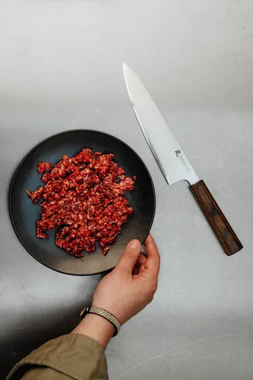 Terra 手工炻器艺术釉小餐盘 - 黑色炻瓷_Ø22cm - Scandi Living
