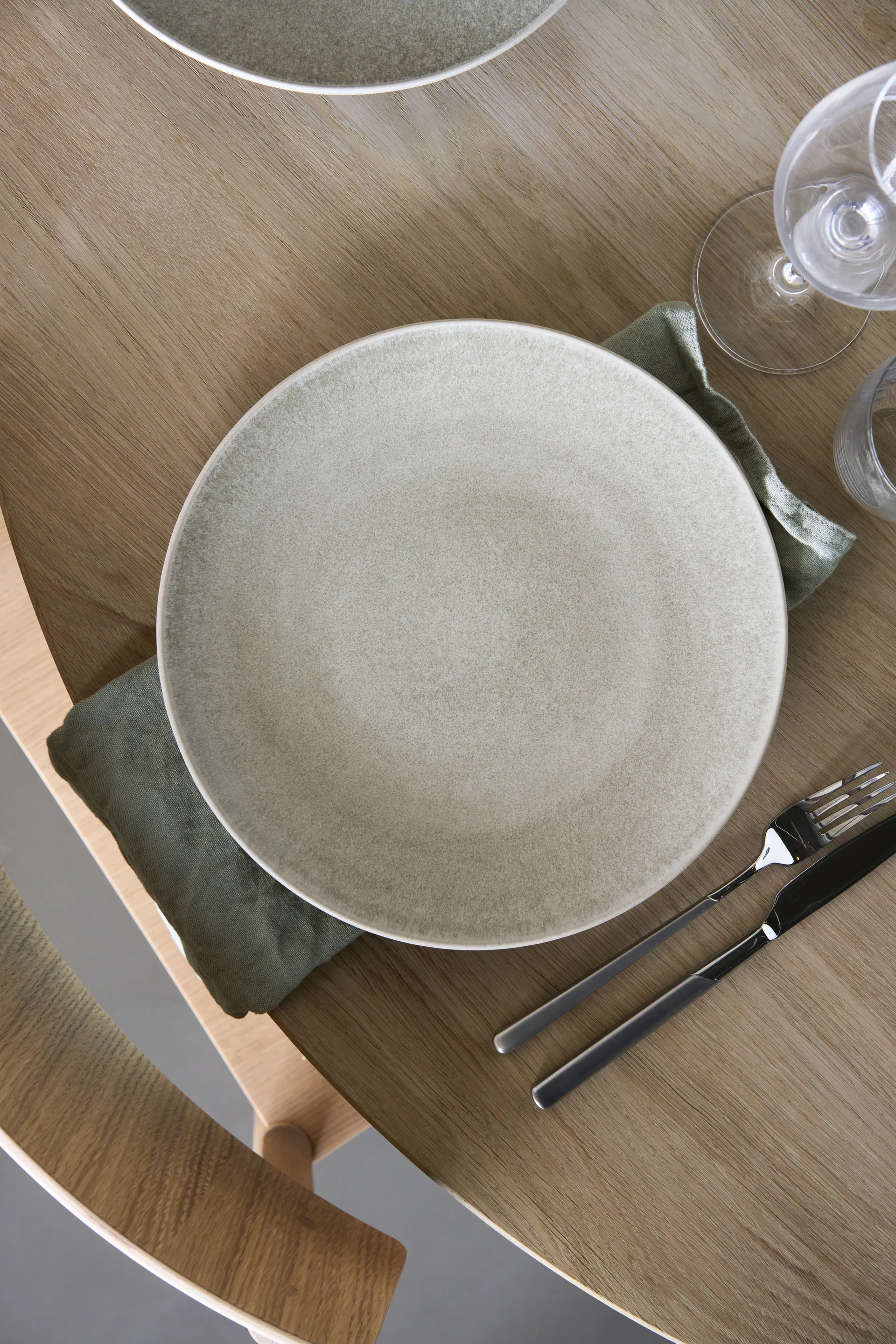 Terra 手工炻器艺术釉餐盘, 米色炻瓷_Ø26.5cm Scandi Living
