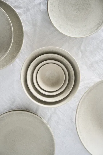 Terra 手工炻器艺术釉餐盘 - 米色炻瓷_Ø26.5cm - Scandi Living