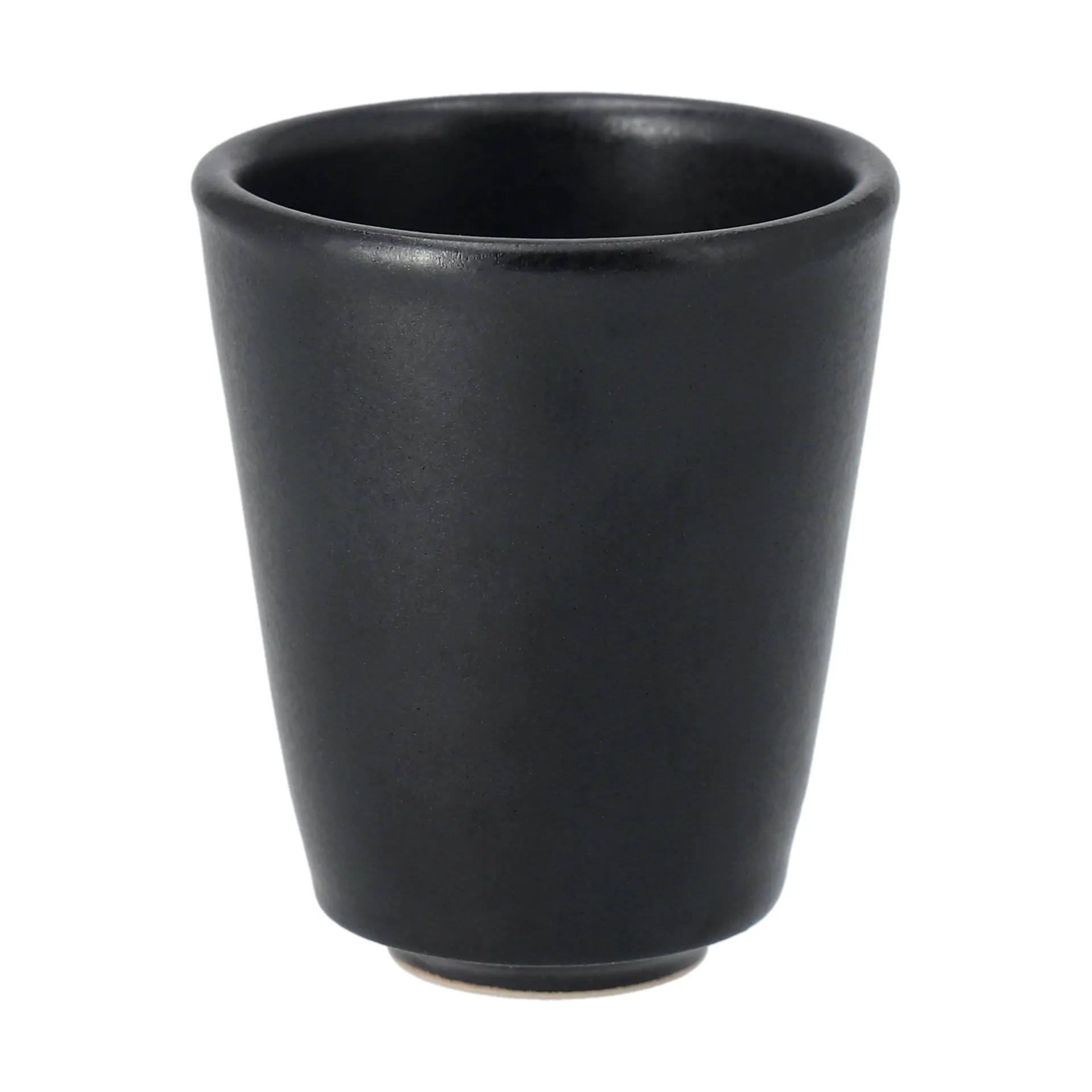 Terra 手工炻器艺术釉意式咖啡杯, 黑色炻瓷_65ml Scandi Living