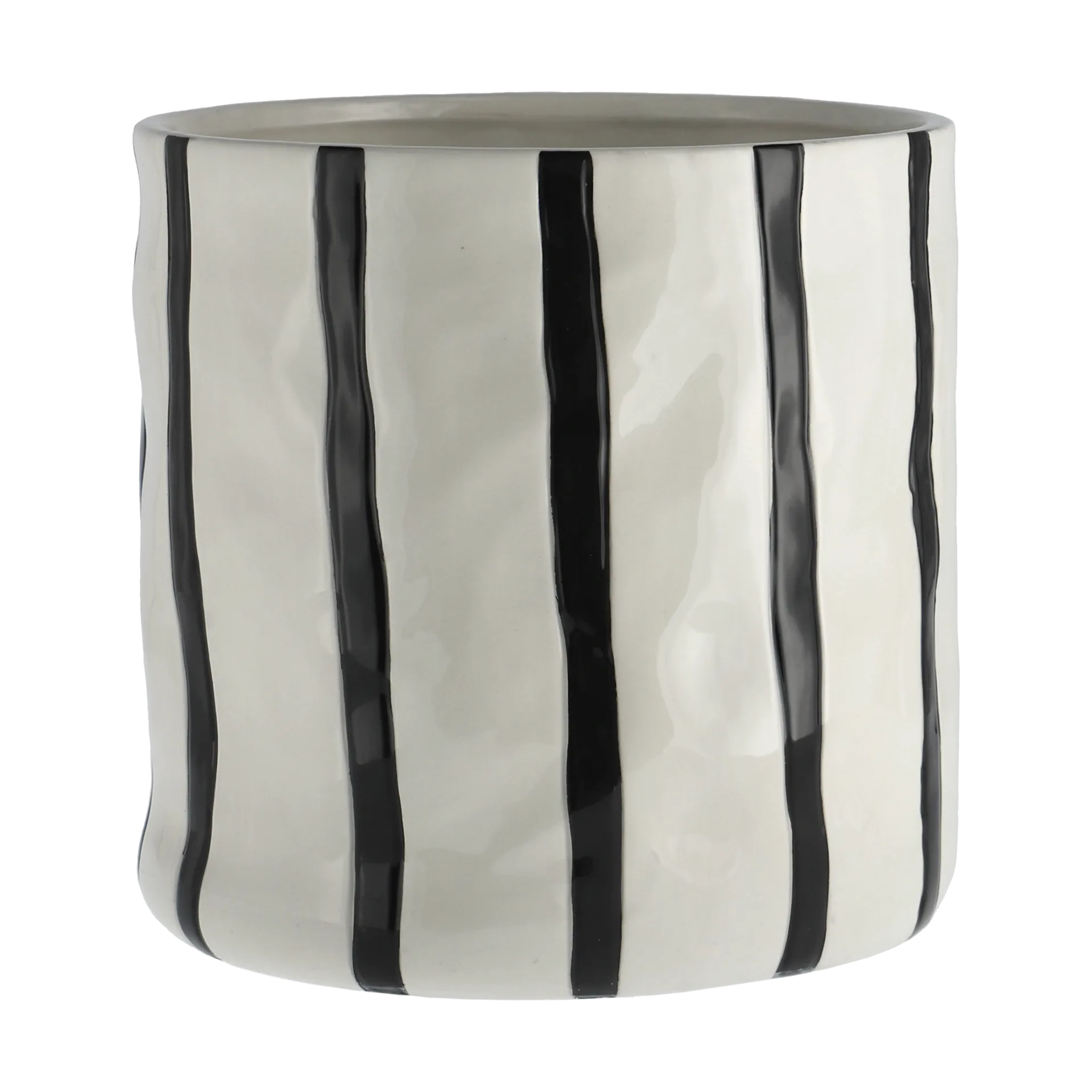 Thrive flowerpot Ø20 cm, 白色-黑色 Scandi Living