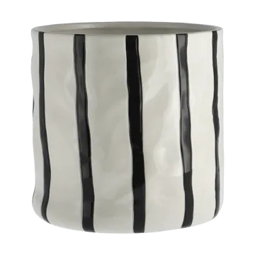 Thrive flowerpot Ø20 cm - 白色-黑色 - Scandi Living