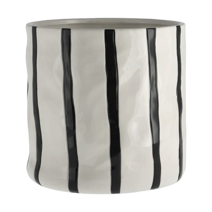 Thrive flowerpot Ø20 cm - 白色-黑色 - Scandi Living