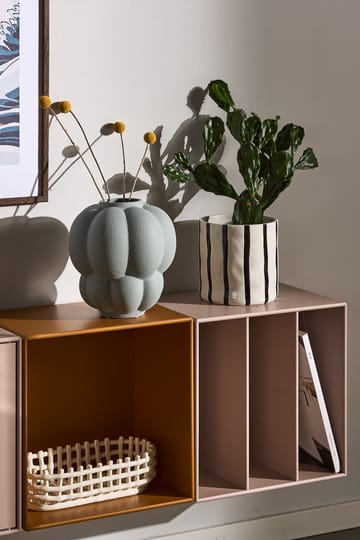 Thrive flowerpot Ø20 cm - 白色-黑色 - Scandi Living
