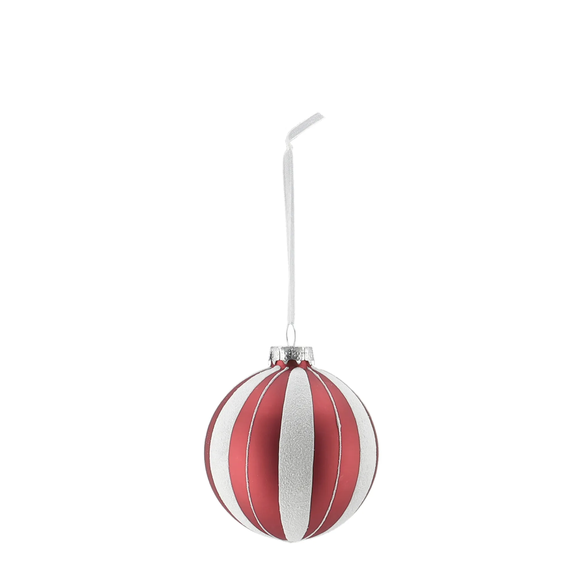 Tradition baubles 六件套装, 红色/白色 Scandi Living