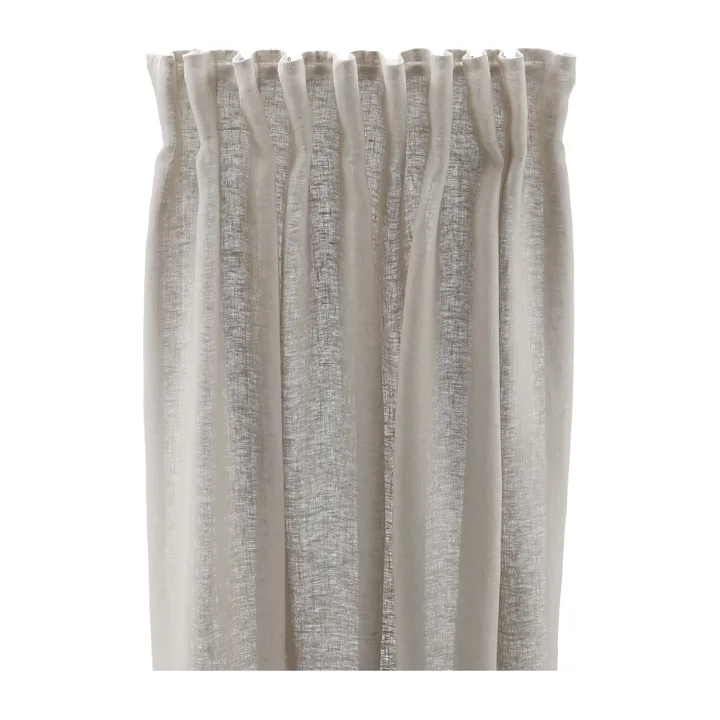 Tranquility curtain with multiband 139x250 cm - 米灰色 - Scandi Living