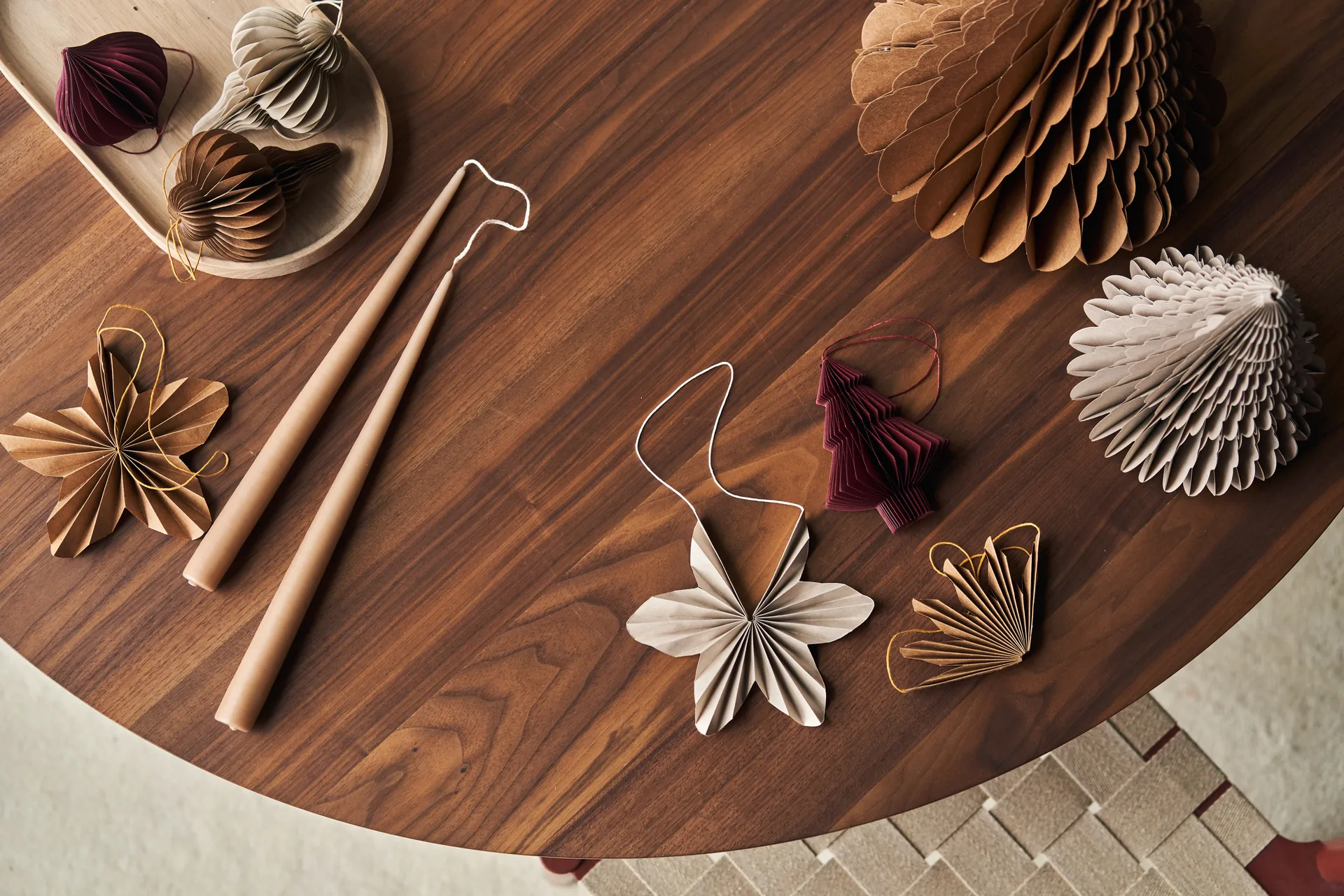 Trees Christmas tree decorations 两件套装, Natural Scandi Living