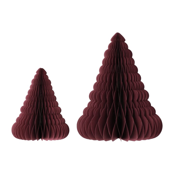 Trees Christmas tree decorations 两件套装 - 红色 - Scandi Living
