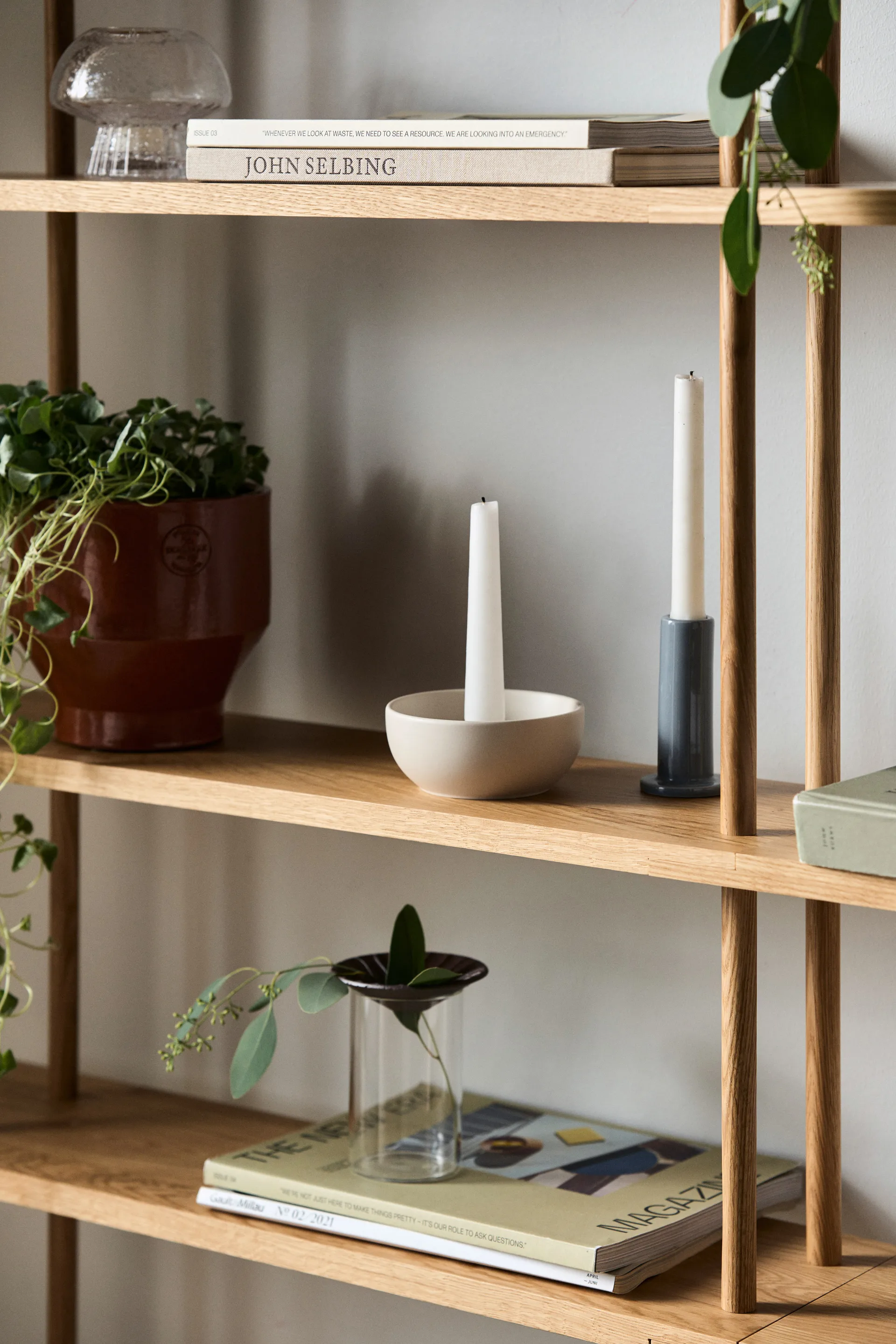 Valley 烛台 Ø12 cm, 米色 Scandi Living