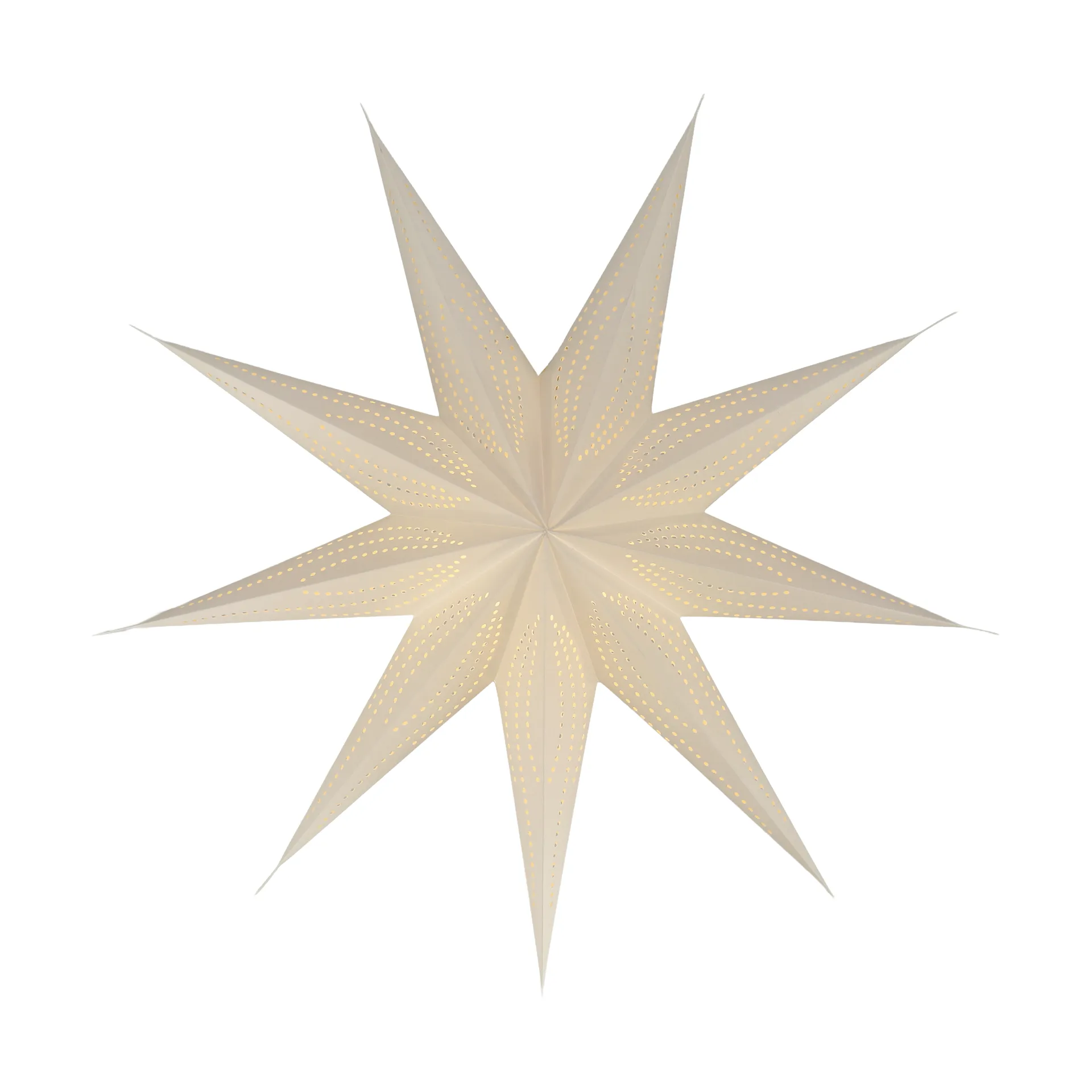 Veil advent star, 白色_Ø60cm Scandi Living