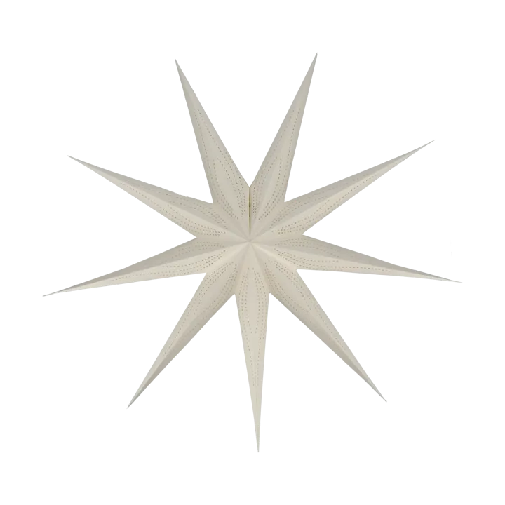 Veil advent star - 白色_Ø90cm - Scandi Living