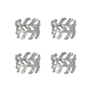 Vine餐巾环 Ø4,7cm 4件装 - 锌合金 - Scandi Living