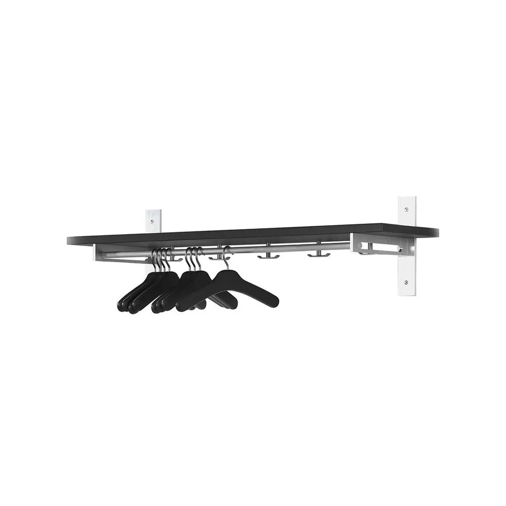 Scherlin 北欧风格玄关置物架7号, 橡木黑色染色 Scherlin