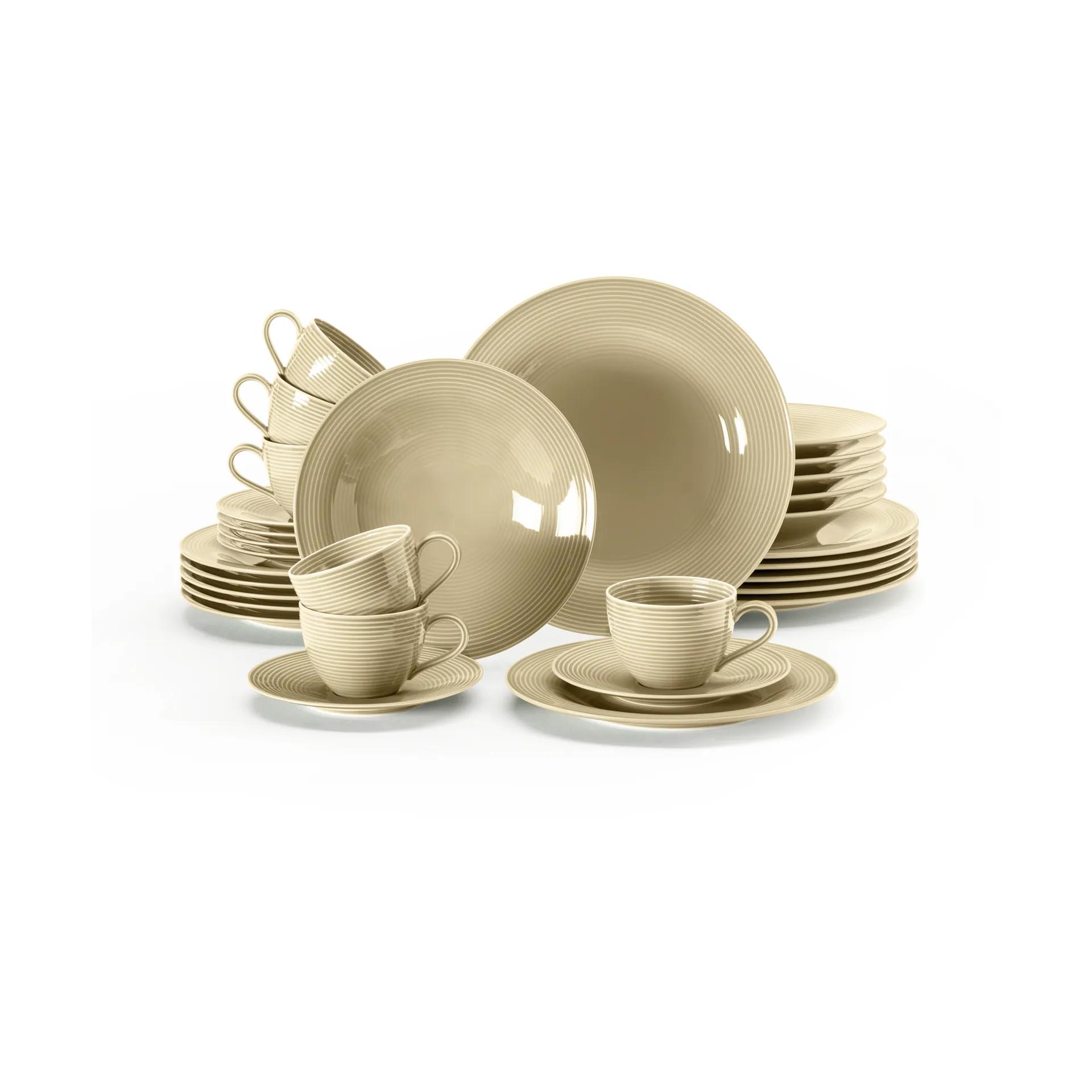 Beat 餐具套装 30件, Sand beige Seltmann Weiden