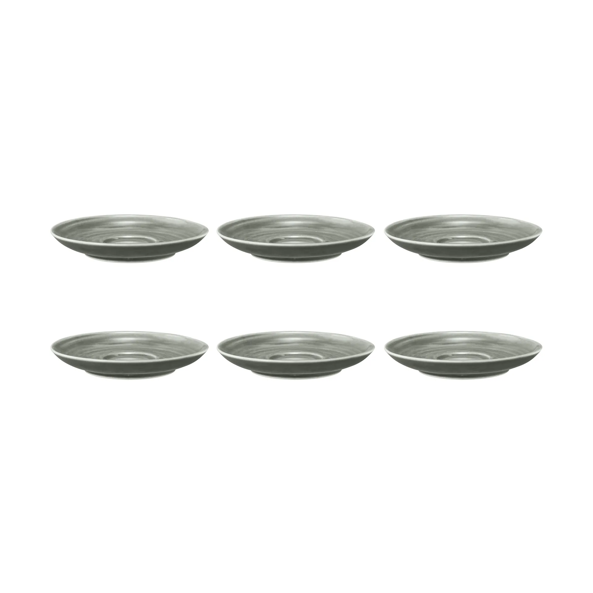 Terra 咖啡碟 Ø12cm 6只装, 珍珠灰 Seltmann Weiden