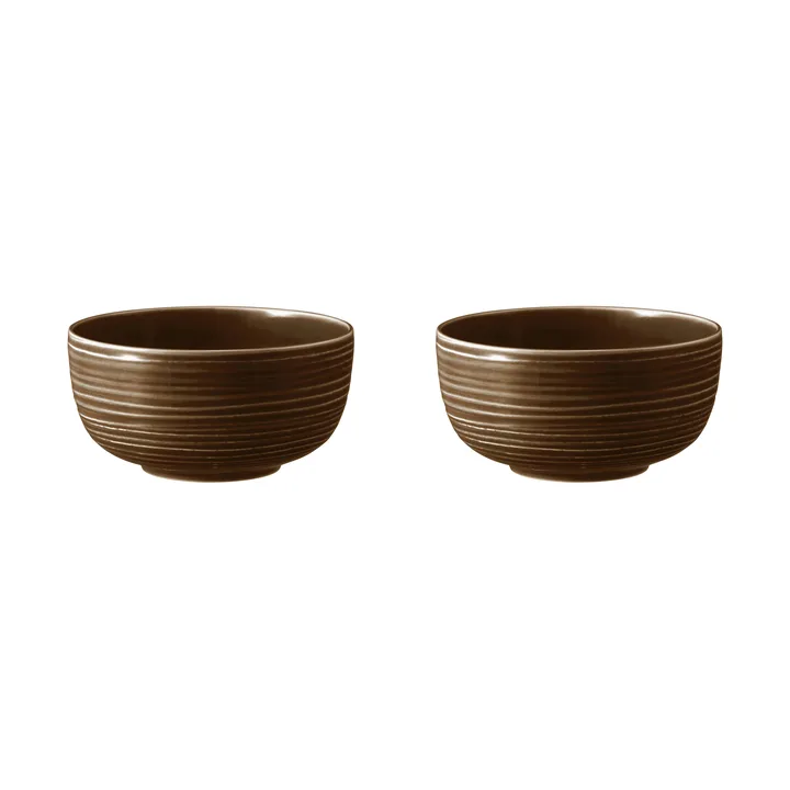 Terra 碗 Ø17.7cm 2只装 - 大地棕 - Seltmann Weiden
