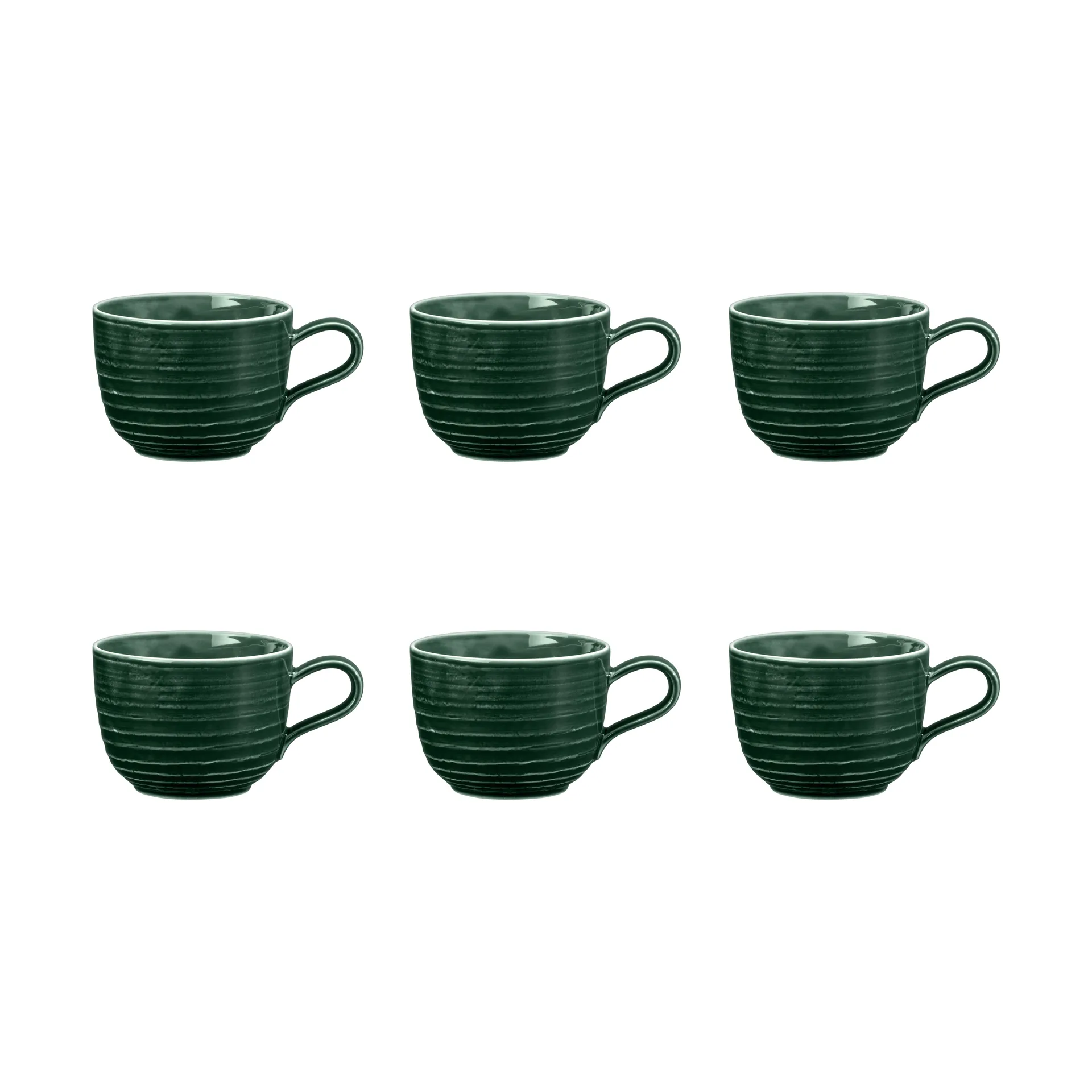 Terra 杯子 200ml 6只装, 苔藓绿 Seltmann Weiden