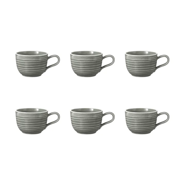 Terra 杯子 200ml 6只装 - 珍珠灰 - Seltmann Weiden