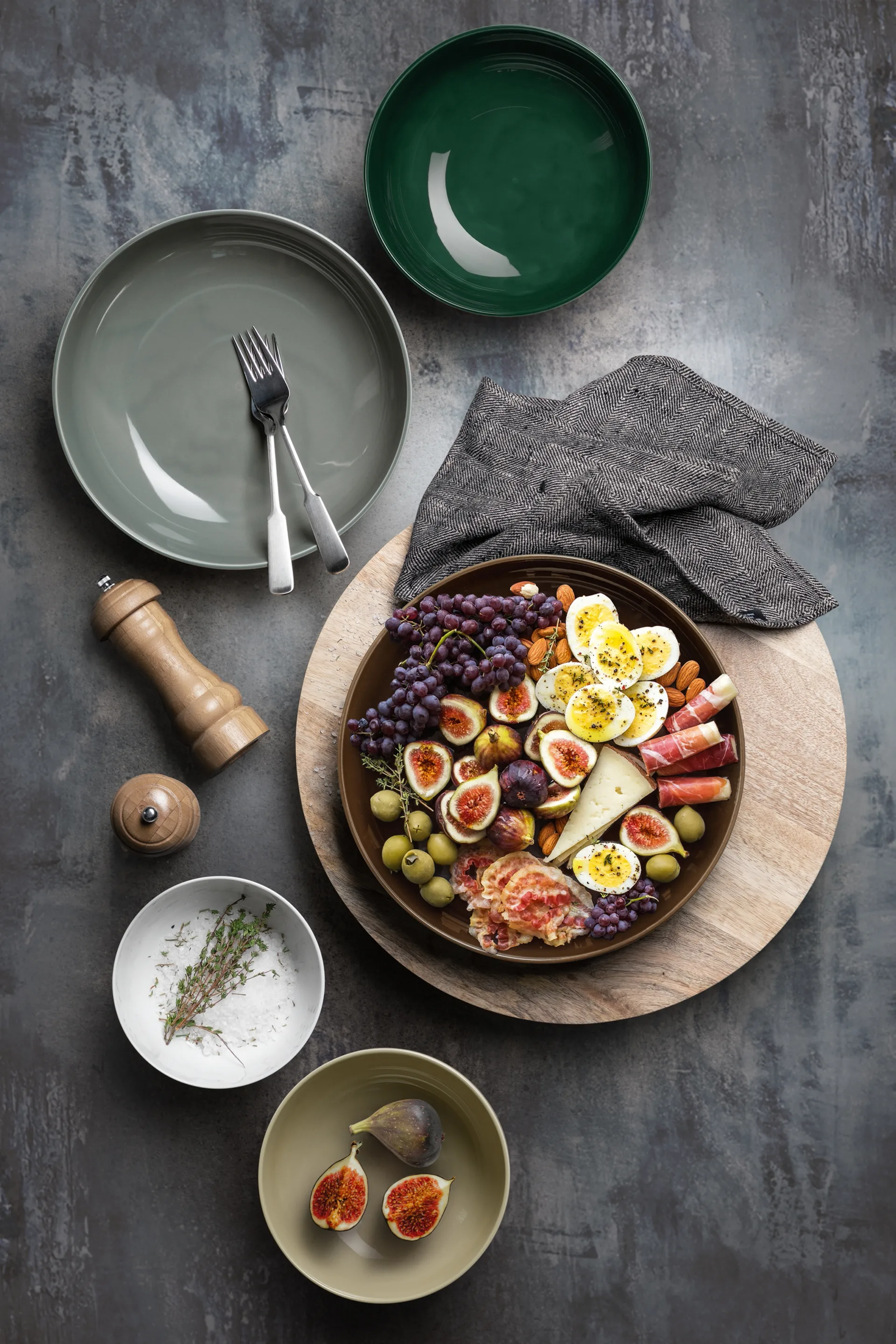 Terra 碗 Ø25.5 cm 两件套装, White Seltmann Weiden