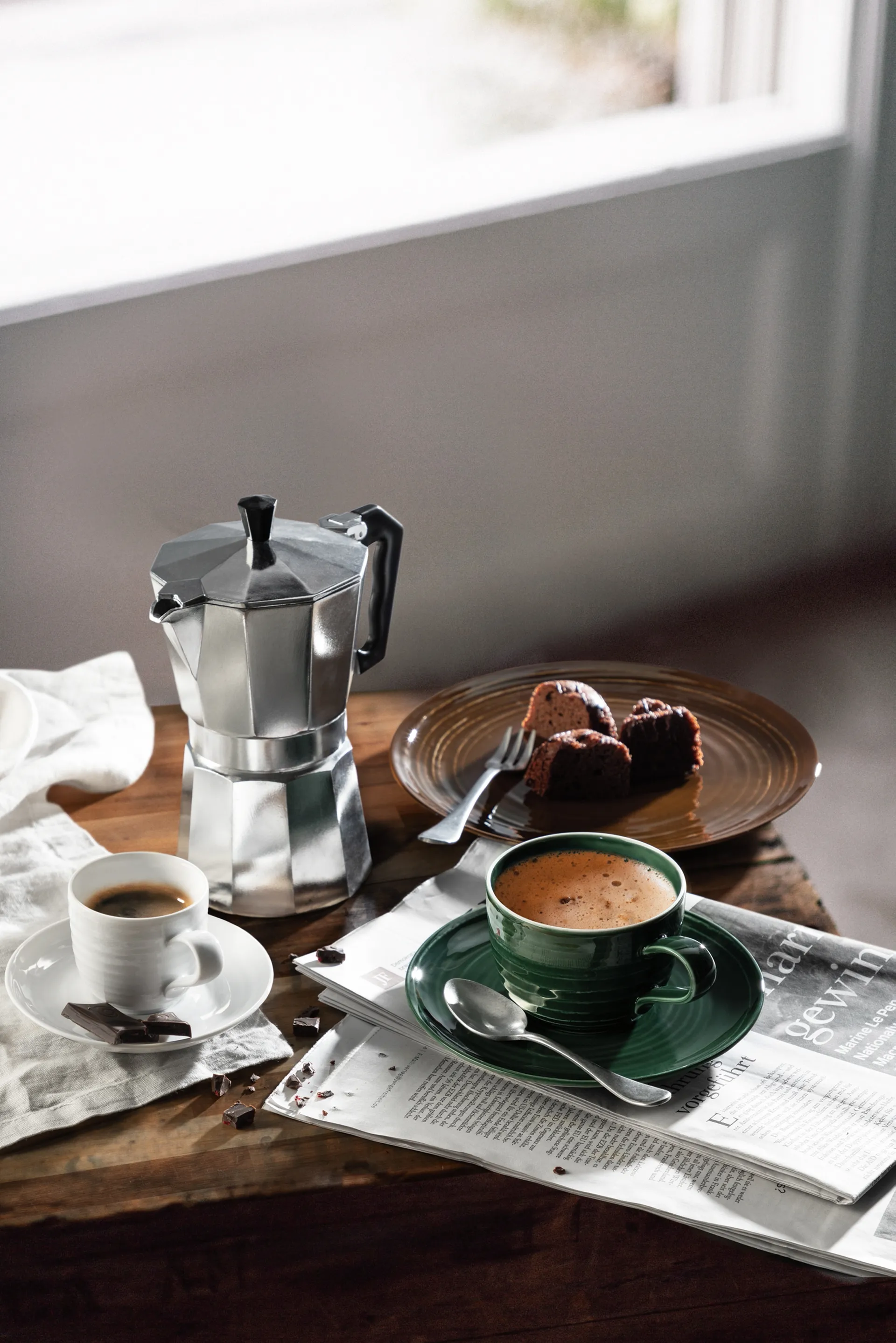 Terra 杯子 26 cl 六件套装, Moss Green Seltmann Weiden