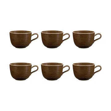 Terra 杯子 380ml 6只装 - 大地棕 - Seltmann Weiden