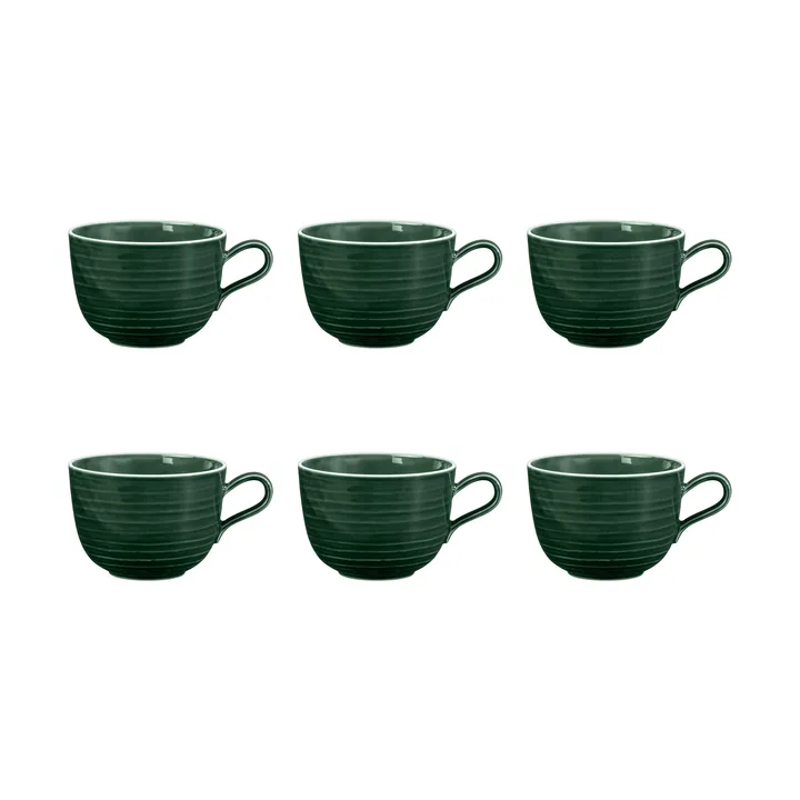Terra 杯子 380ml 6只装 - 苔藓绿 - Seltmann Weiden